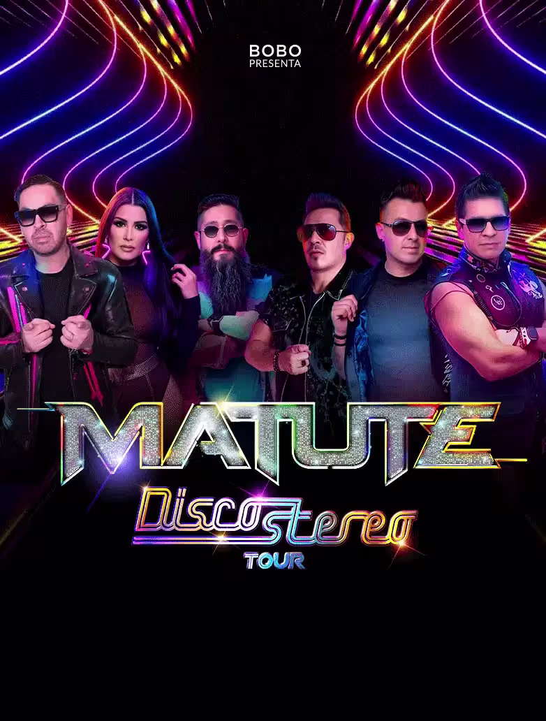 Cartelera de Matute – Disco Stereo Tour