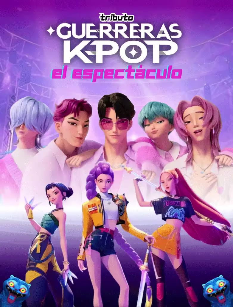 Cartelera de Tributo: Guerreras K-Pop